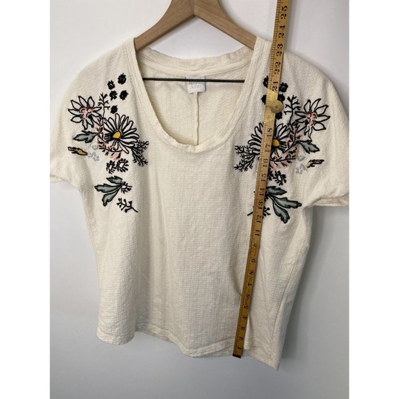 Karl Marc John 100% Cotton Scoop-Neck Tops White - Picture 3 of 6